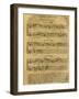Score of Dissertations on Different Methods of Accompaniment for Harpsichord, Book Two-Jean-Philippe Rameau-Framed Giclee Print