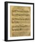 Score of Dissertations on Different Methods of Accompaniment for Harpsichord, Book Two-Jean-Philippe Rameau-Framed Giclee Print