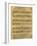 Score of Dissertations on Different Methods of Accompaniment for Harpsichord, Book Two-Jean-Philippe Rameau-Framed Giclee Print