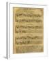 Score of Dissertations on Different Methods of Accompaniment for Harpsichord, Book Two-Jean-Philippe Rameau-Framed Giclee Print