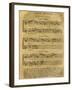 Score of Dissertations on Different Methods of Accompaniment for Harpsichord, Book Two-Jean-Philippe Rameau-Framed Giclee Print