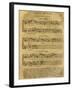 Score of Dissertations on Different Methods of Accompaniment for Harpsichord, Book Two-Jean-Philippe Rameau-Framed Giclee Print