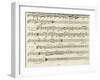 Score of Menuet Allaq Zingarese-Franz Joseph Haydn-Framed Giclee Print