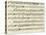 Score of Menuet Allaq Zingarese-Franz Joseph Haydn-Stretched Canvas