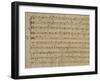 Score of the Kyrie Eleison from the 'Messa a Quattro Voci', 18th Century Copy-Giovanni Pierluigi da Palestrina-Framed Giclee Print