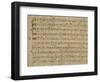 Score of the Kyrie Eleison from the 'Messa a Quattro Voci', 18th Century Copy-Giovanni Pierluigi da Palestrina-Framed Premium Giclee Print