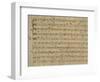 Score of the Kyrie Eleison from the 'Messa a Quattro Voci', 18th Century Copy-Giovanni Pierluigi da Palestrina-Framed Premium Giclee Print