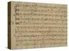 Score of the Kyrie Eleison from the 'Messa a Quattro Voci', 18th Century Copy-Giovanni Pierluigi da Palestrina-Stretched Canvas