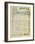 Score of the Opera, 'Don Carlos', by Giuseppe Verdi (1813-1901) Written on Paper Printed for the…-null-Framed Giclee Print