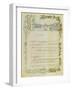 Score of the Opera, 'Don Carlos', by Giuseppe Verdi (1813-1901) Written on Paper Printed for the…-null-Framed Giclee Print