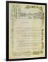 Score of the Opera, 'Don Carlos', by Giuseppe Verdi (1813-1901) Written on Paper Printed for the…-null-Framed Giclee Print