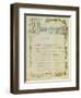 Score of the Opera, 'Don Carlos', by Giuseppe Verdi (1813-1901) Written on Paper Printed for the…-null-Framed Giclee Print