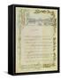 Score of the Opera, 'Don Carlos', by Giuseppe Verdi (1813-1901) Written on Paper Printed for the…-null-Framed Stretched Canvas