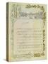 Score of the Opera, 'Don Carlos', by Giuseppe Verdi (1813-1901) Written on Paper Printed for the…-null-Stretched Canvas