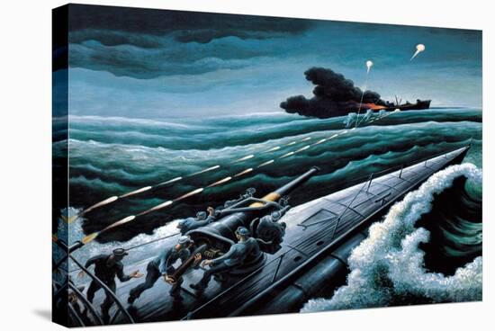 Score One for the Subs-T.h. Benton-Stretched Canvas
