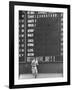 Scoreboard at Griffith Stadium During Game-null-Framed Photographic Print