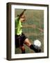 Scoring a Goal-null-Framed Photographic Print