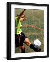 Scoring a Goal-null-Framed Photographic Print