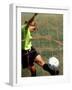 Scoring a Goal-null-Framed Photographic Print