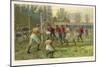 Scoring a Goal-Thomas M. Henry-Mounted Art Print