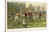 Scoring a Goal-Thomas M. Henry-Stretched Canvas