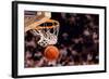 Scoring the Winning Points at a Basketball Game-yobro-Framed Photographic Print