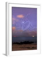 Scorpio In a Night Sky-Laurent Laveder-Framed Premium Photographic Print