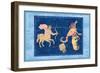 Scorpio, Sagittarius and Lupus-null-Framed Art Print