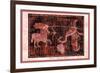 Scorpio, Sagittarius and Lupus-null-Framed Art Print