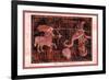 Scorpio, Sagittarius and Lupus-null-Framed Art Print