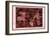 Scorpio, Sagittarius and Lupus-null-Framed Art Print