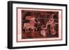 Scorpio, Sagittarius and Lupus-null-Framed Art Print