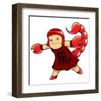 Scorpio-Rudall30-Framed Art Print