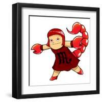 Scorpio-Rudall30-Framed Art Print