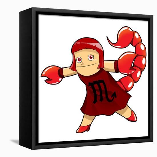 Scorpio-Rudall30-Framed Stretched Canvas