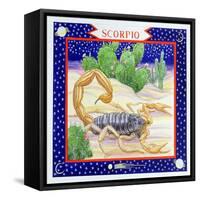 Scorpio-Catherine Bradbury-Framed Stretched Canvas