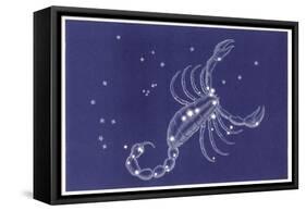 Scorpio-Roberta Norton-Framed Stretched Canvas