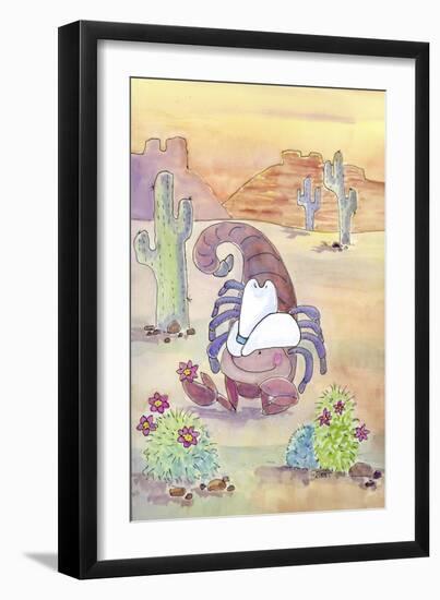 Scorpio-Jennifer Zsolt-Framed Premium Giclee Print