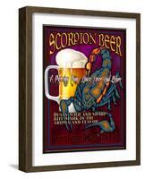 Scorpion Beer-Nomi Saki-Framed Giclee Print