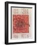Scorpius Constellation, Zodiac Sign, Ptolemy-Science Source-Framed Giclee Print