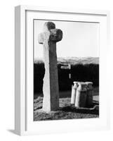 Scorriton Cross-null-Framed Photographic Print