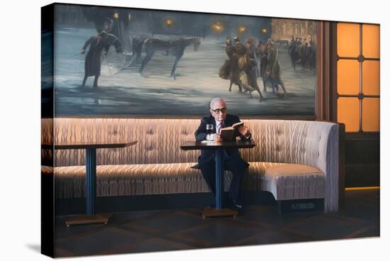 Scorsese at the Plaza, 2014-Max Ferguson-Stretched Canvas