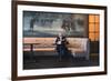 Scorsese at the Plaza, 2014-Max Ferguson-Framed Giclee Print