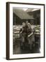 Scotch Fisher Girls, Great Yarmouth, C.1915-null-Framed Photographic Print