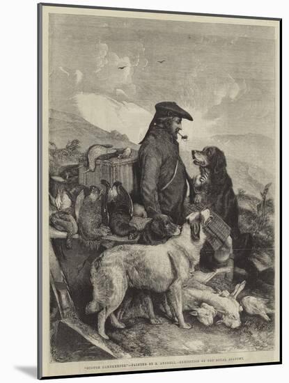 Scotch Gamekeeper-Richard Ansdell-Mounted Giclee Print