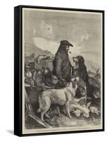 Scotch Gamekeeper-Richard Ansdell-Framed Stretched Canvas