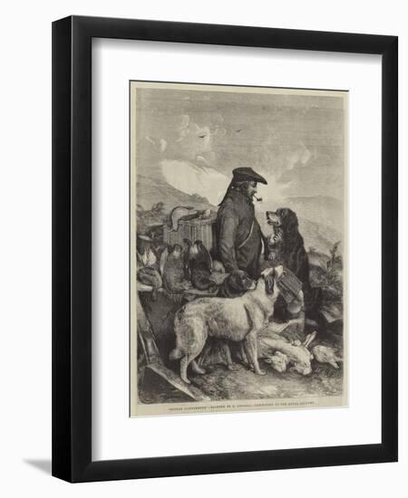 Scotch Gamekeeper-Richard Ansdell-Framed Giclee Print