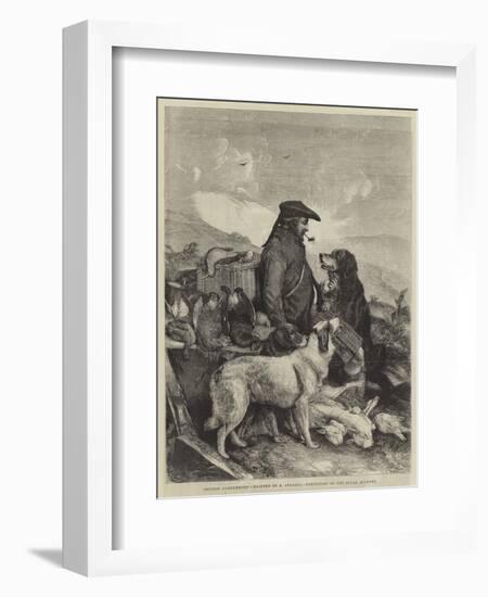 Scotch Gamekeeper-Richard Ansdell-Framed Giclee Print