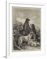 Scotch Gamekeeper-Richard Ansdell-Framed Giclee Print