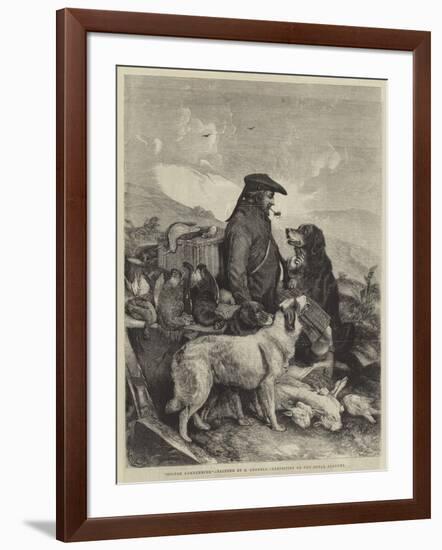 Scotch Gamekeeper-Richard Ansdell-Framed Giclee Print